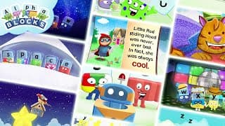 1 Second From Every Episode! 🎥 | Learn to Read and Spell for Kids | Alphablocks