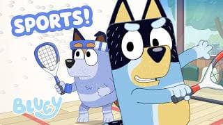 Get Sporty! 🏸 😁 | Active Bluey Fun Compilation ✨ | Bluey