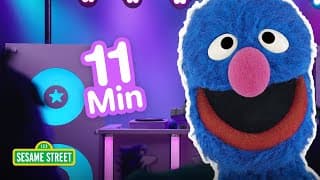 DJ Grover's Dance Party! 🪩🕺🎵 | Freeze Dance, Happy and You Know It, & More Songs! | Sesame Street