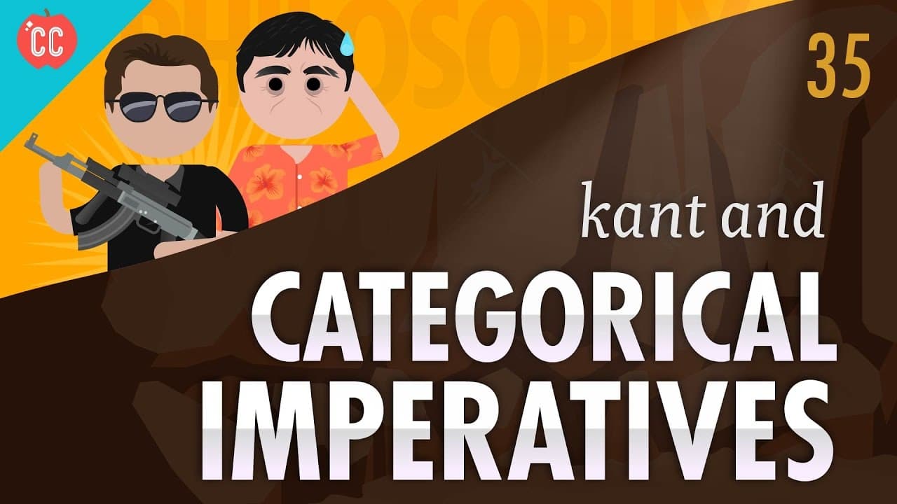 Kant and Categorical Imperatives: Crash Course Philosophy #35