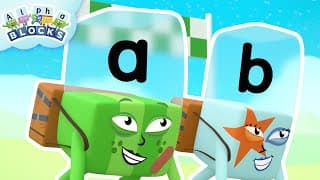 Let's Get Ready for School 🏫 | Learn to Read and Spell for Kids | Alphablocks