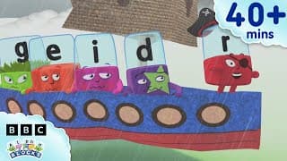 Piratey Adventures with Alphablock R  | Learn to Read and Spell for Kids | Alphablocks