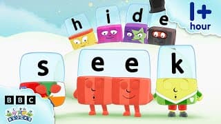 Exploring Alphaland - Hide and Seek! 🌍 | Learn to Read and Spell for Kids | Alphablocks