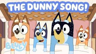 Four in the Bed! 🎶 💙 | Dunny Song + 30 MINUTES of Best Bluey Clips 🌟 | Bluey