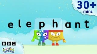 Three Syllable Words  | Learn to Read and Spell for Kids | Alphablocks
