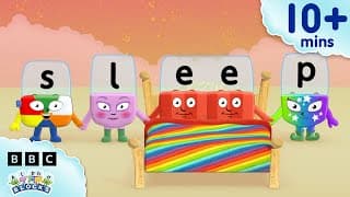 Bedtime Themed Words 🌙 - Learn to Spell | Learn to Read and Spell for Kids | Alphablocks