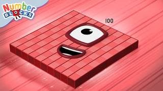 Outer Space Adentures in Numberland | Learn to Count for Kids | Number Cartoon | Numberblocks