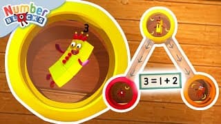 The Sum of Your Parts! - Cherry Diagrams | Learn to Count for Kids | Number Cartoon | Numberblocks