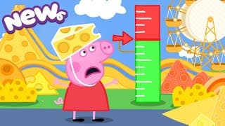 Peppa Pig Tales 2026 📏 Peppa Wants to Be Taller 😭 HUGE Rollercoaster Ride🎢 BRAND NEW Peppa Pig