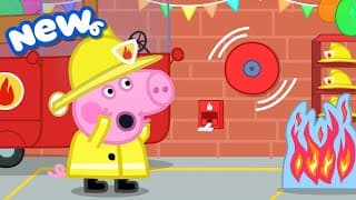 Peppa Pig Tales 2026 🚒  George Learns Fire Station SAFETY 🚨 BRAND NEW Peppa Pig Episodes